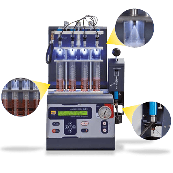 REINIGING EN TEST INJECTOREN